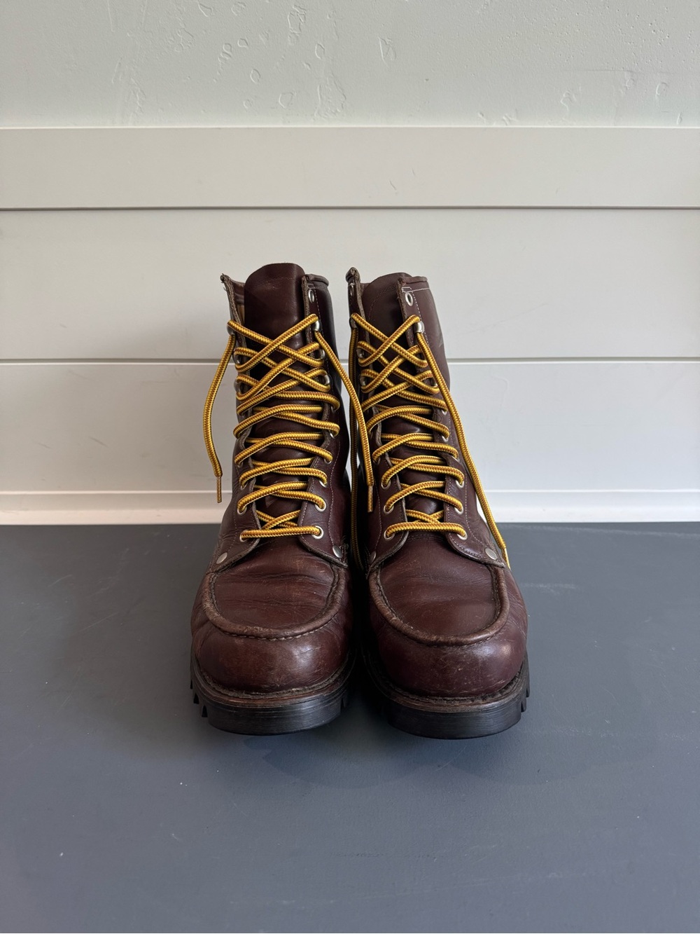 Vintage Y2K Chippewa Brown Insulated Leather Boots